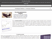 Tablet Screenshot of inwestycjegieldowe.com